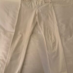 AGolde off white straight leg jeans on great condition